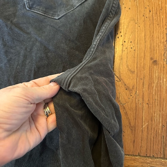 Women’s Grey Corduroy Pants - Picture 5 of 6